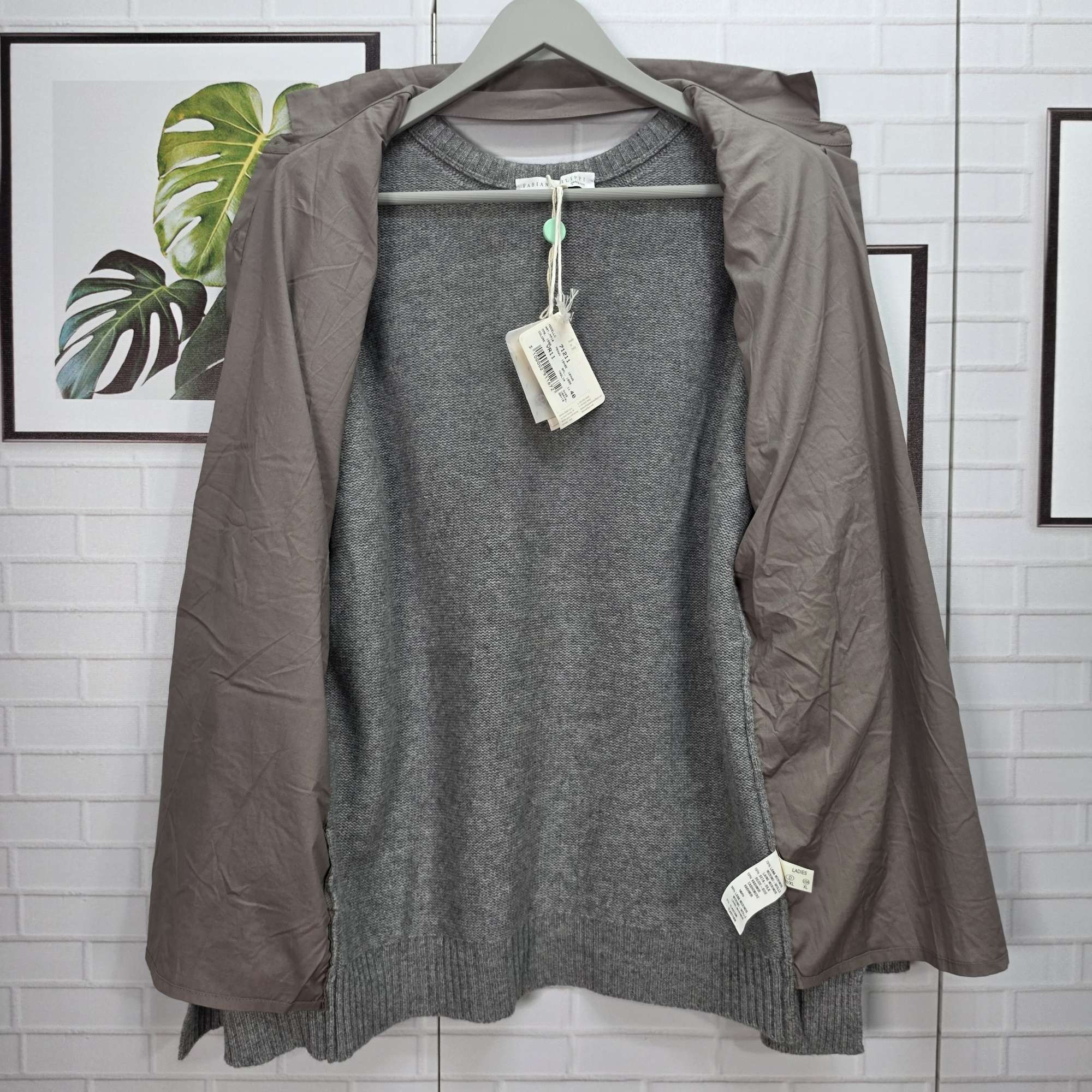 파비아나필리피 2in1 울 캐시미어 실크 가디건 셔츠 48사이즈 | 데얼스 아웃도어 전문 플랫폼