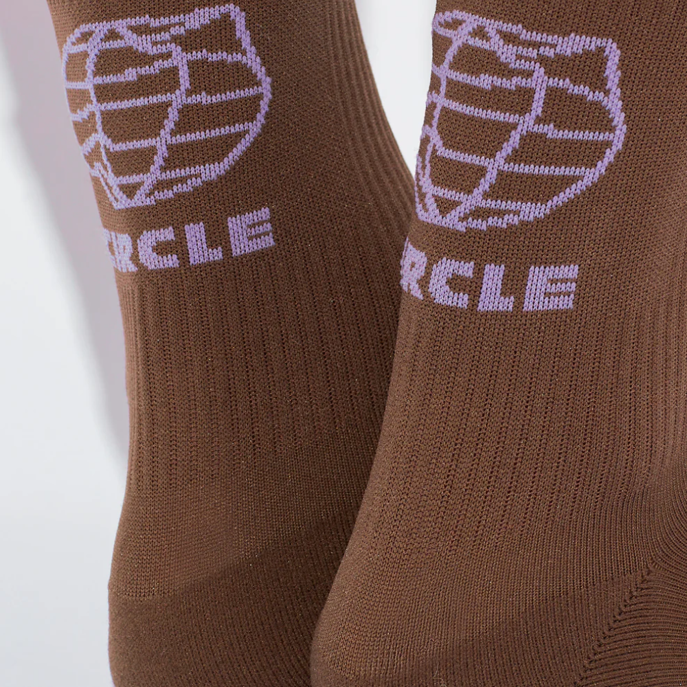 써클 스피디 하이 플래닛 러닝 삭스 양말 오터 브라운 공용 | 데얼스 아웃도어 전문 플랫폼