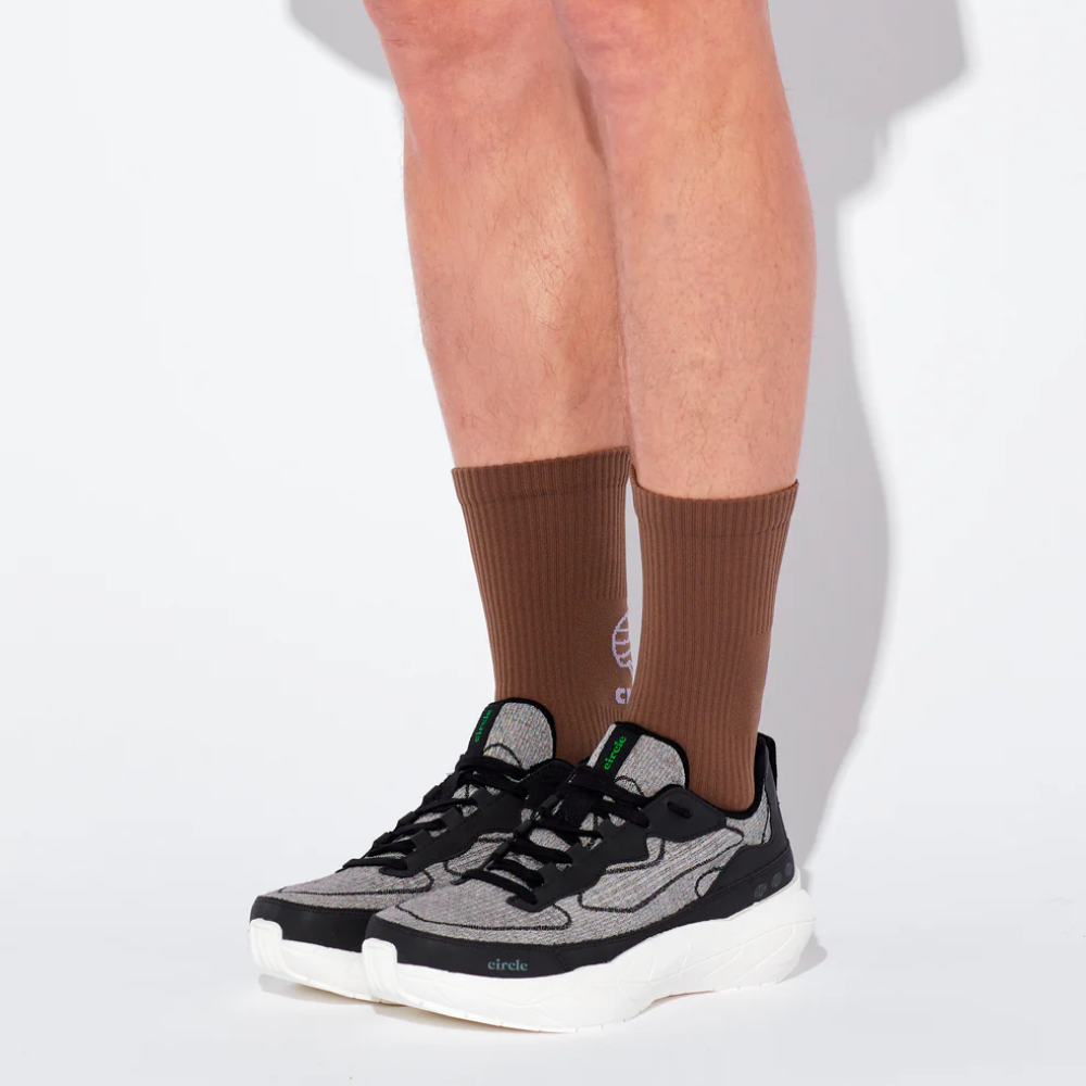 써클 스피디 하이 플래닛 러닝 삭스 양말 오터 브라운 공용 | 데얼스 아웃도어 전문 플랫폼