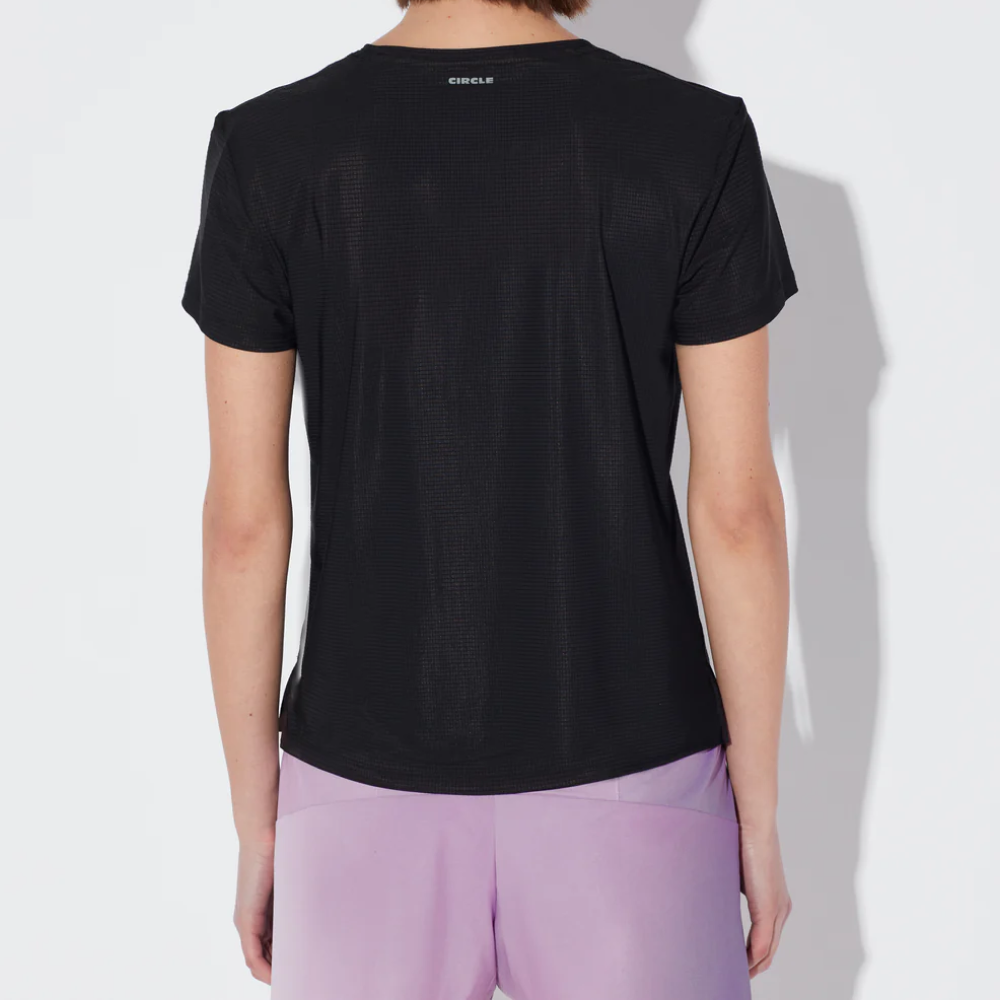 써클 레전드 반팔 티셔츠 2.0 오닉스 블랙 여성 | 데얼스 아웃도어 전문 플랫폼