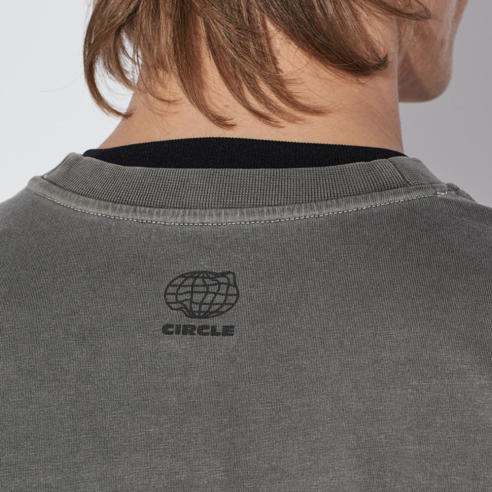 써클 에센셜 슈퍼내추럴 반팔 티셔츠 그레이 공용 | 데얼스 아웃도어 전문 플랫폼