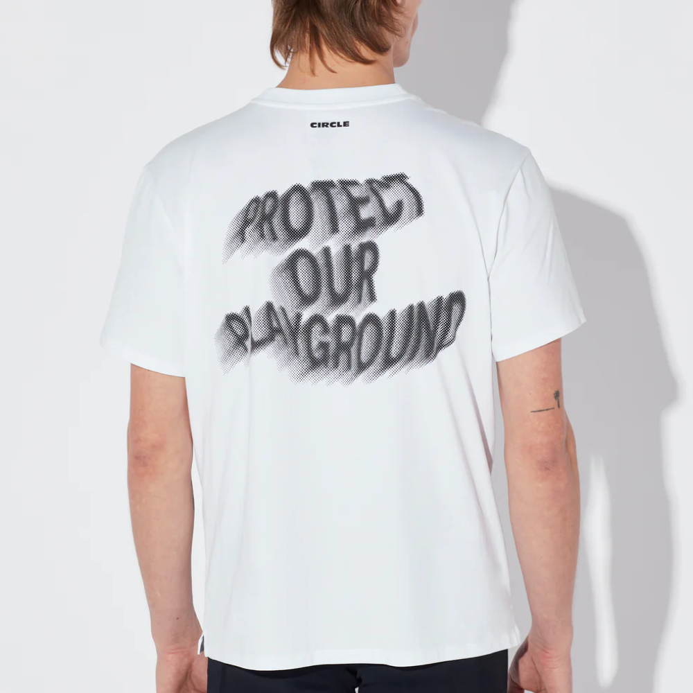 써클 에센셜 슈퍼내추럴 반팔 티셔츠 화이트 공용 | 데얼스 아웃도어 전문 플랫폼