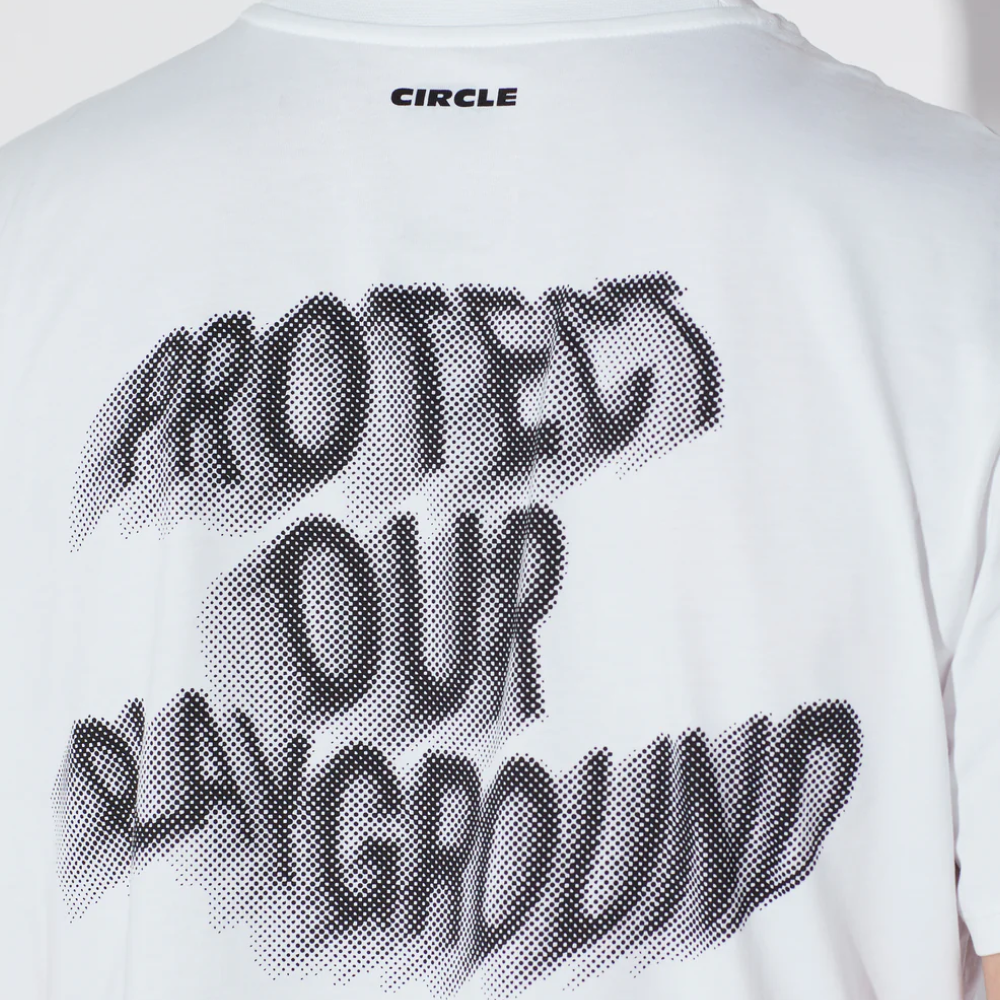 써클 에센셜 슈퍼내추럴 반팔 티셔츠 화이트 공용 | 데얼스 아웃도어 전문 플랫폼