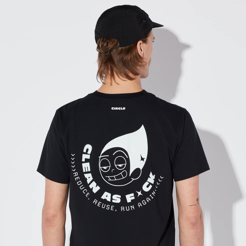 써클 에센셜 어질리티 CAF 반팔 티셔츠 2.0 오닉스 블랙 남성 | 데얼스 아웃도어 전문 플랫폼