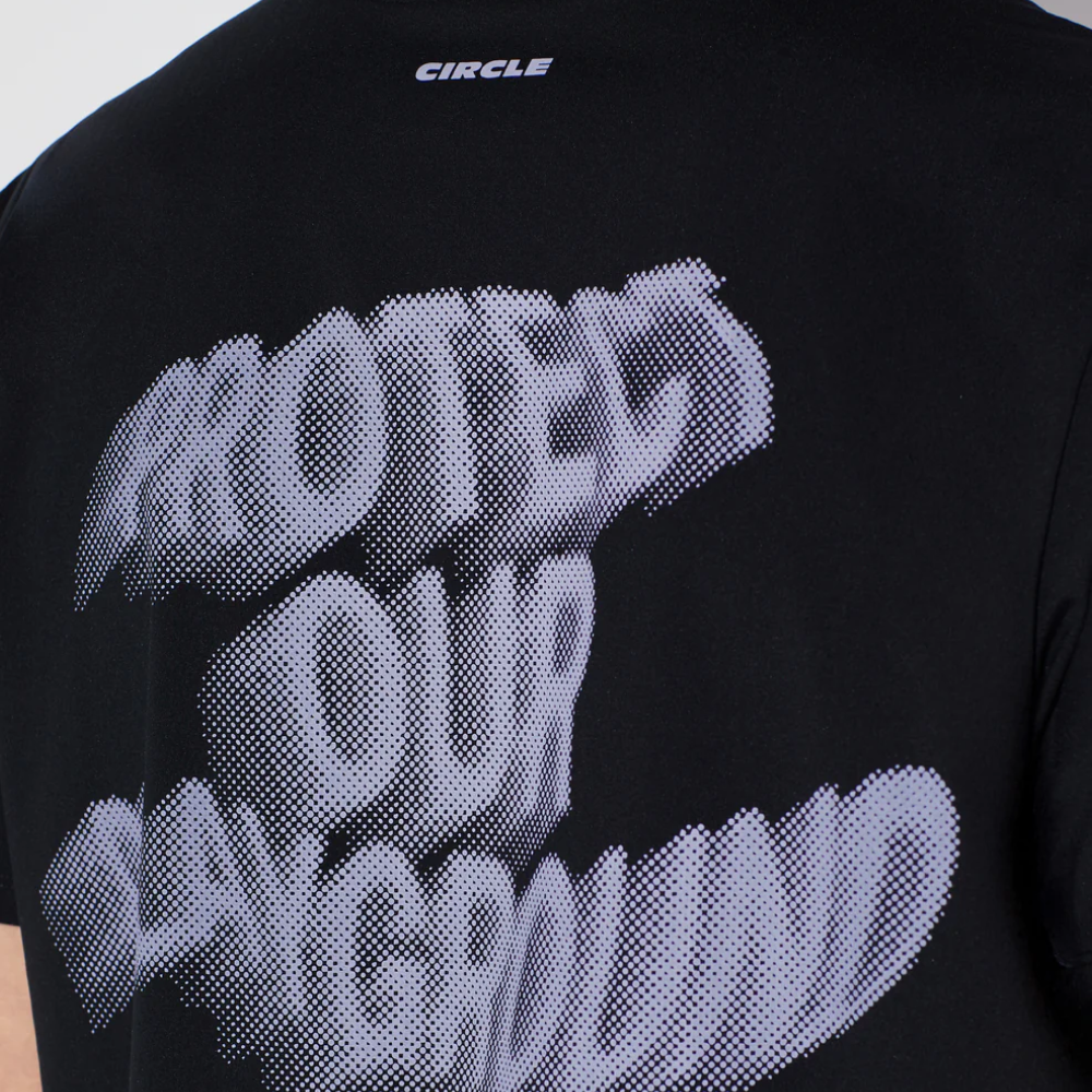써클 에센셜 어질리티 POP 반팔 티셔츠 2.0 오닉스 블랙 공용 | 데얼스 아웃도어 전문 플랫폼