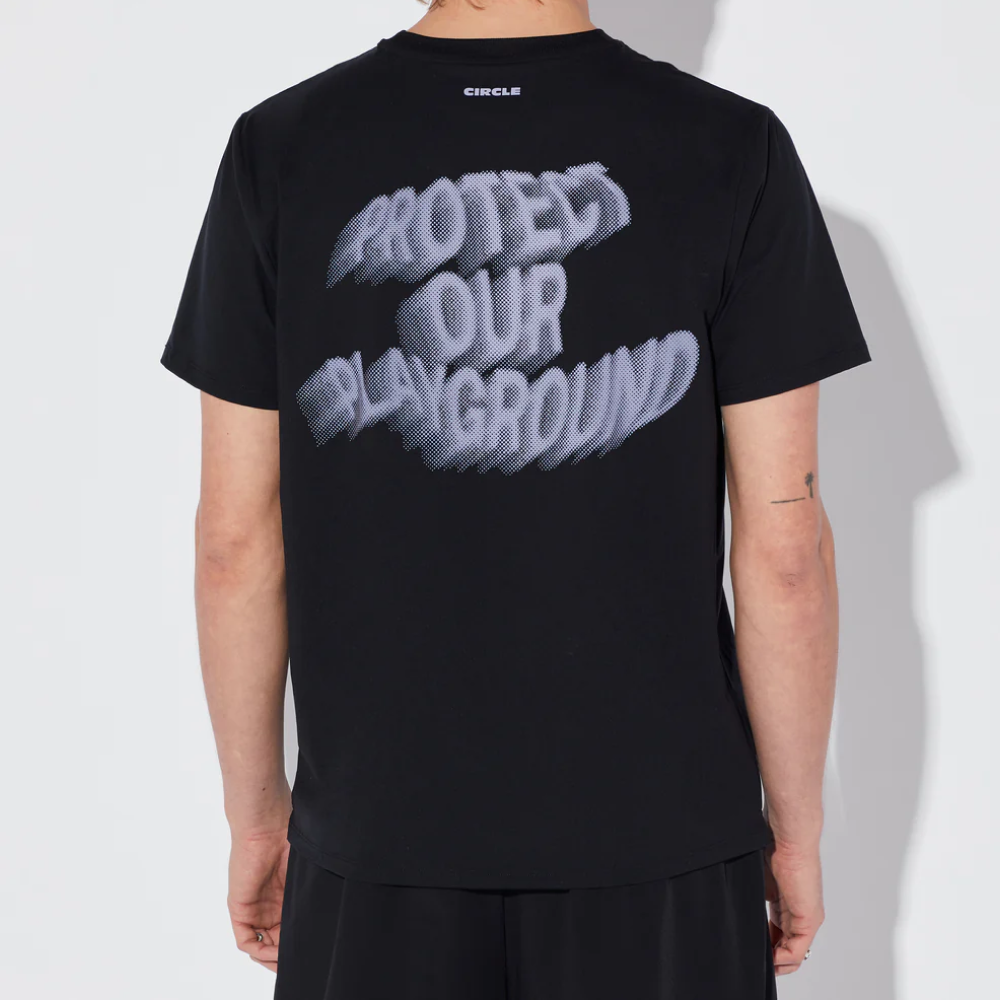 써클 에센셜 어질리티 POP 반팔 티셔츠 2.0 오닉스 블랙 공용 | 데얼스 아웃도어 전문 플랫폼