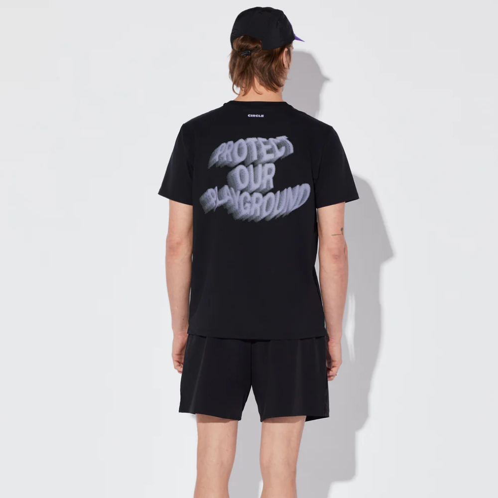 써클 에센셜 어질리티 POP 반팔 티셔츠 2.0 오닉스 블랙 공용 | 데얼스 아웃도어 전문 플랫폼