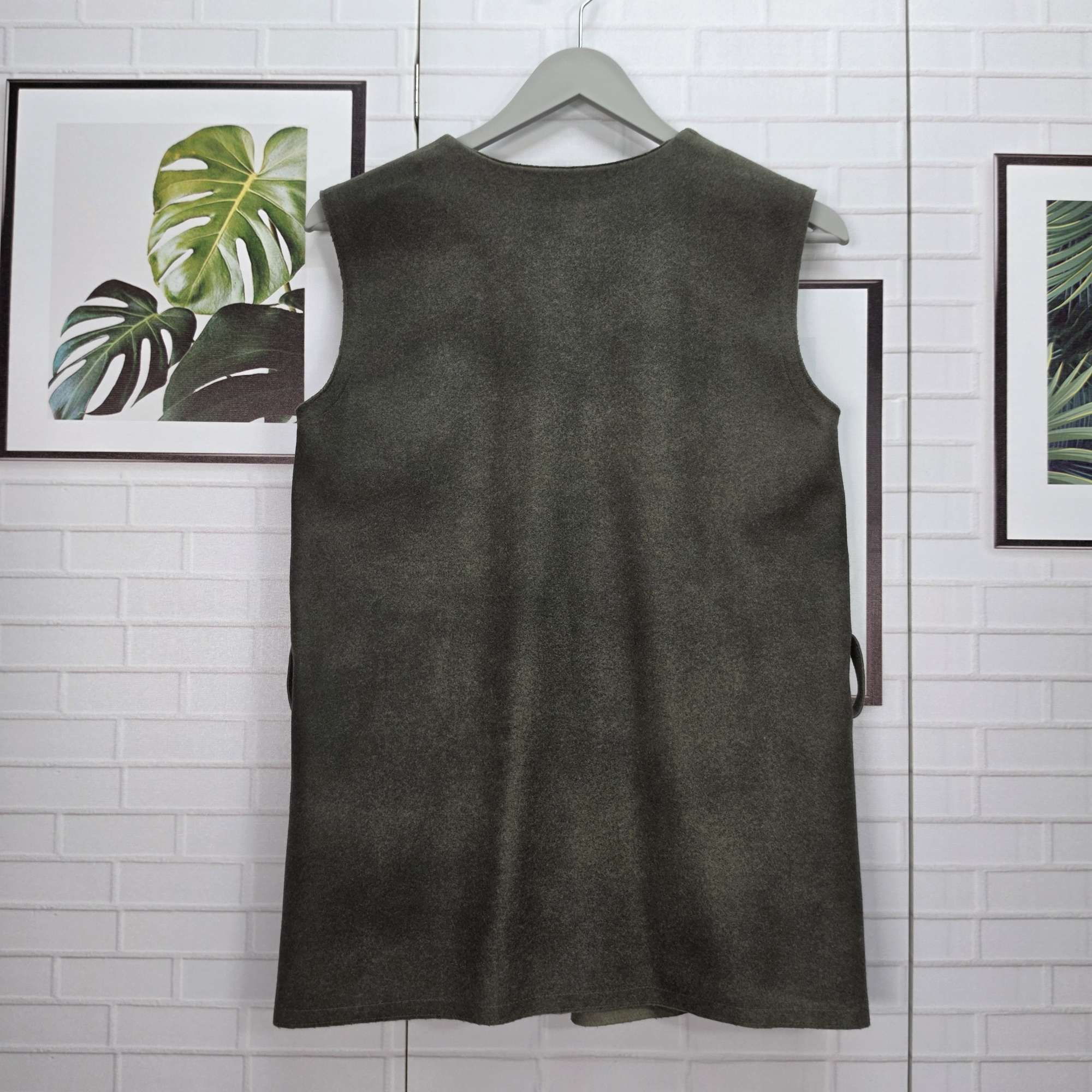 HACHE 하쉬 벨티드 포켓 울 조끼 베스트 40사이즈 | 데얼스 아웃도어 전문 플랫폼