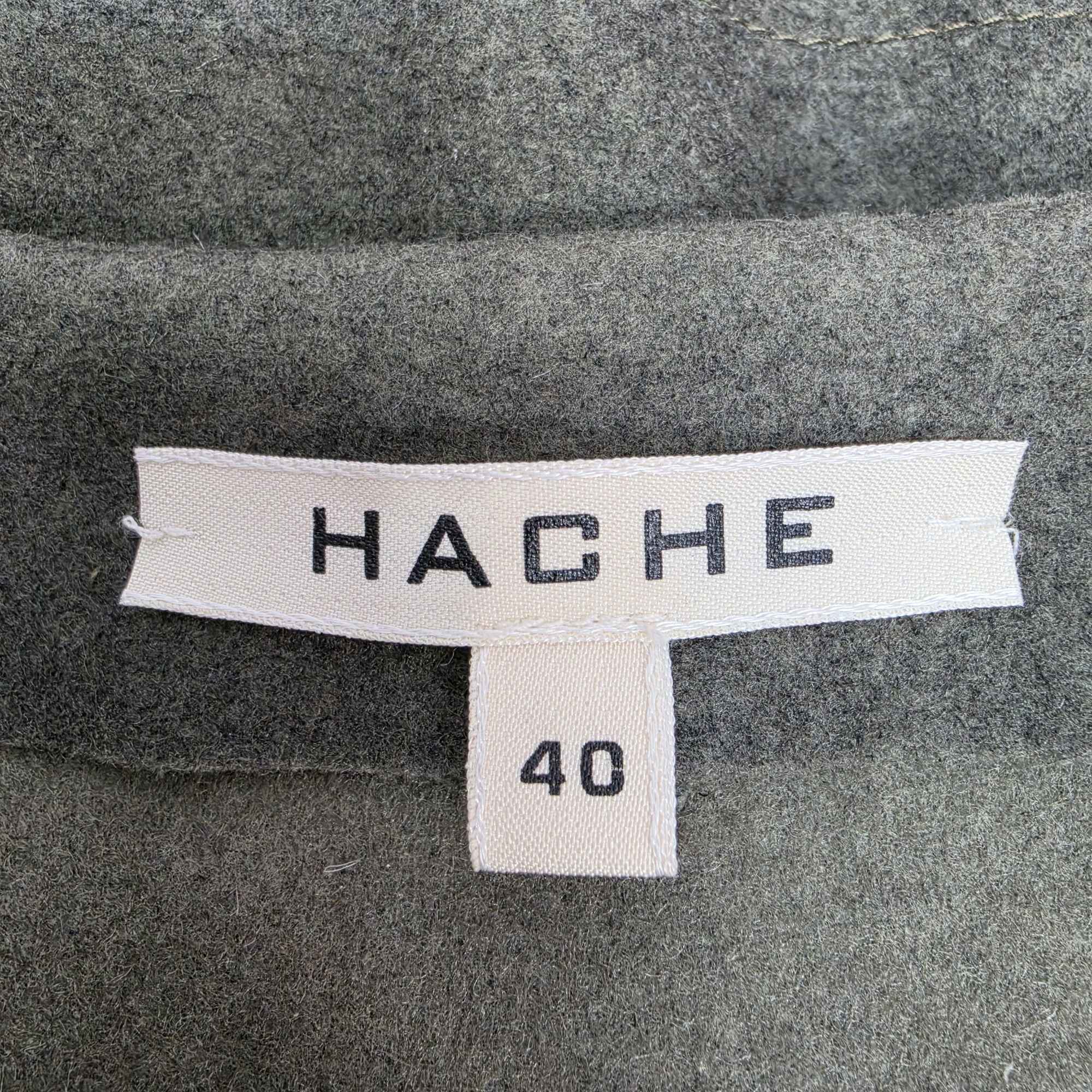 HACHE 하쉬 벨티드 포켓 울 조끼 베스트 40사이즈 | 데얼스 아웃도어 전문 플랫폼