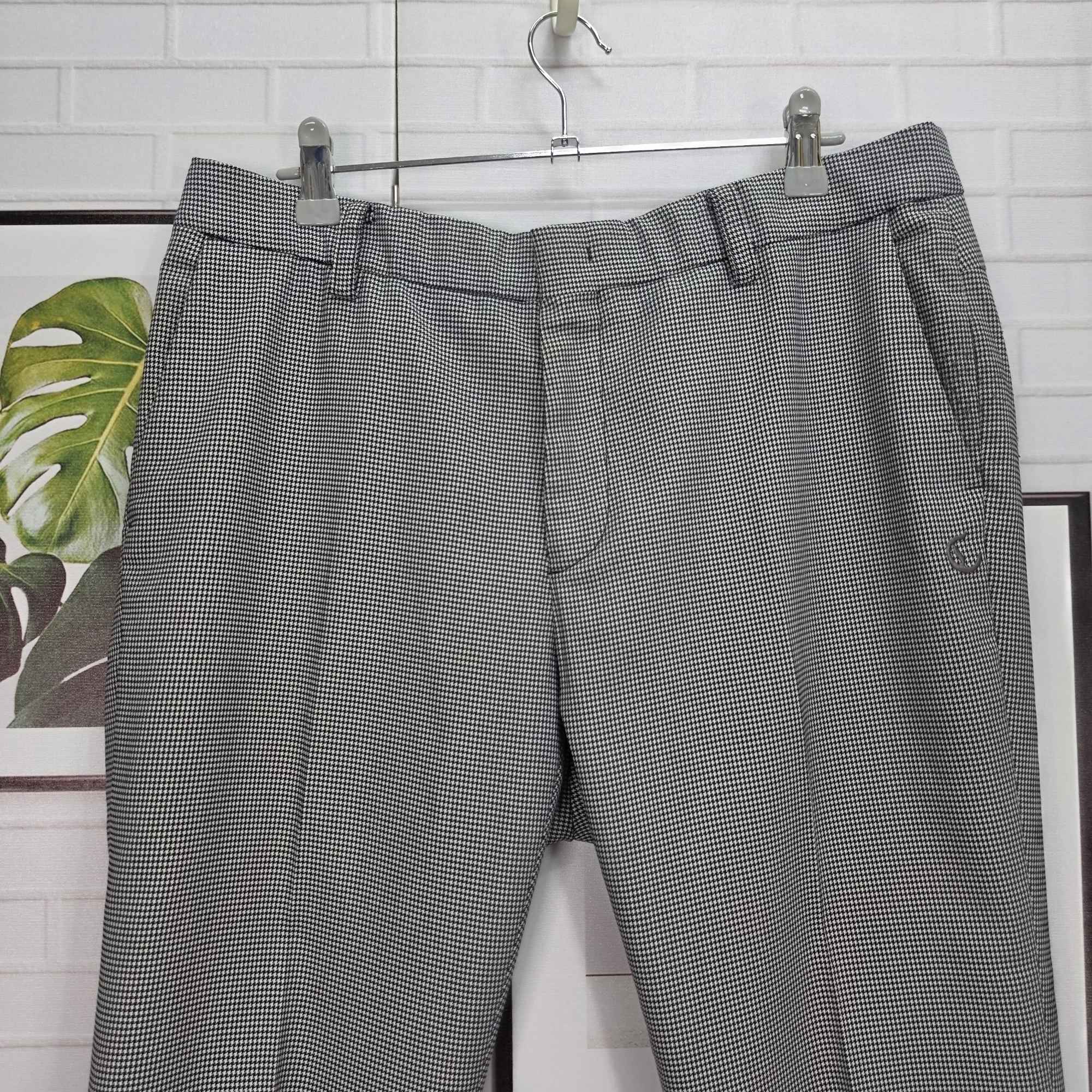 캘러웨어 하운드투스 패턴 자수 로고 골프 팬츠 바지 32사이즈 | 데얼스 아웃도어 전문 플랫폼