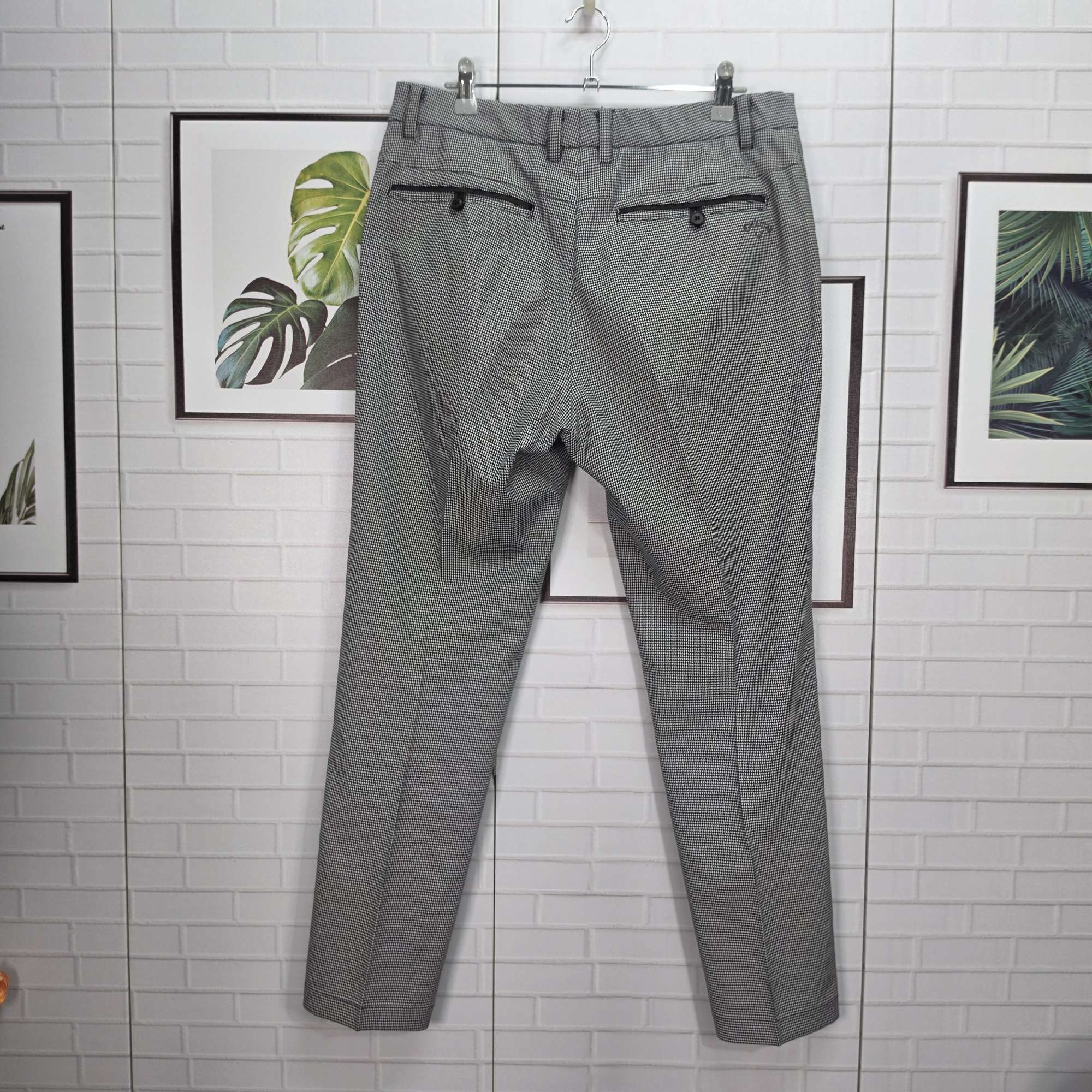 캘러웨어 하운드투스 패턴 자수 로고 골프 팬츠 바지 32사이즈 | 데얼스 아웃도어 전문 플랫폼