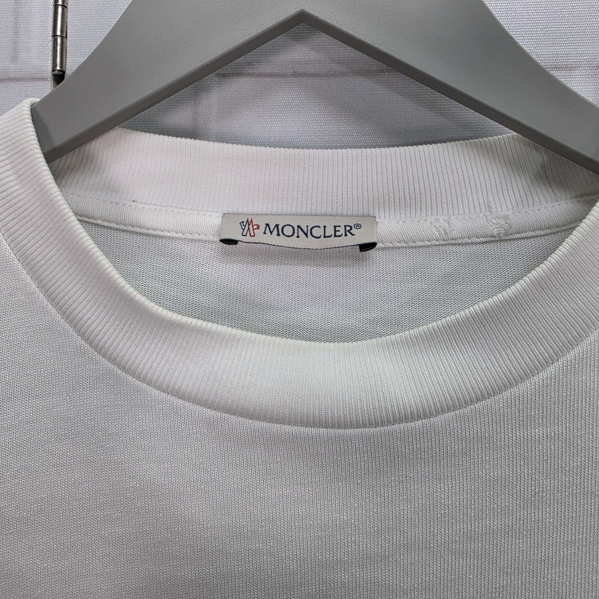 몽클레어 지니어스 x 하이케 코튼 긴팔 로고 티셔츠 XS사이즈 | 데얼스 아웃도어 전문 플랫폼