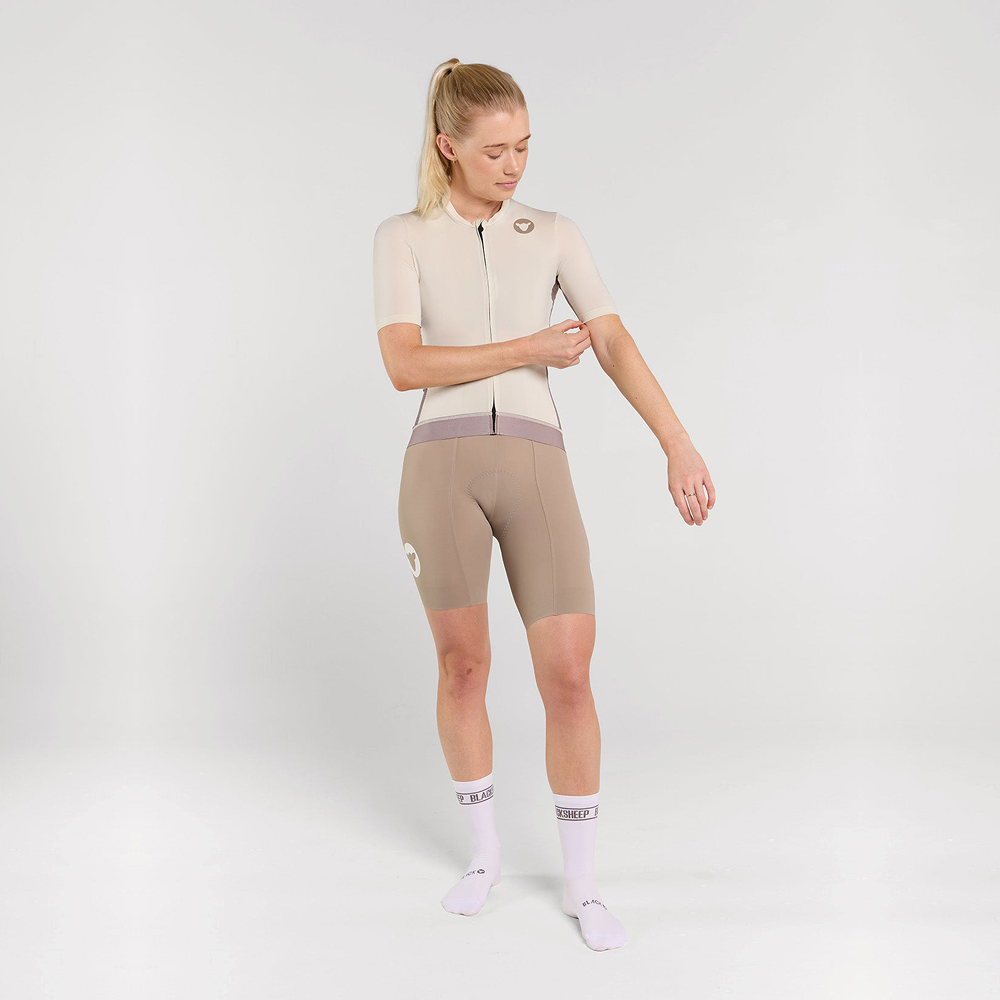 블랙쉽 사이클링 팀 반팔 져지 아크틱 화이트 여성 | 데얼스 아웃도어 전문 플랫폼