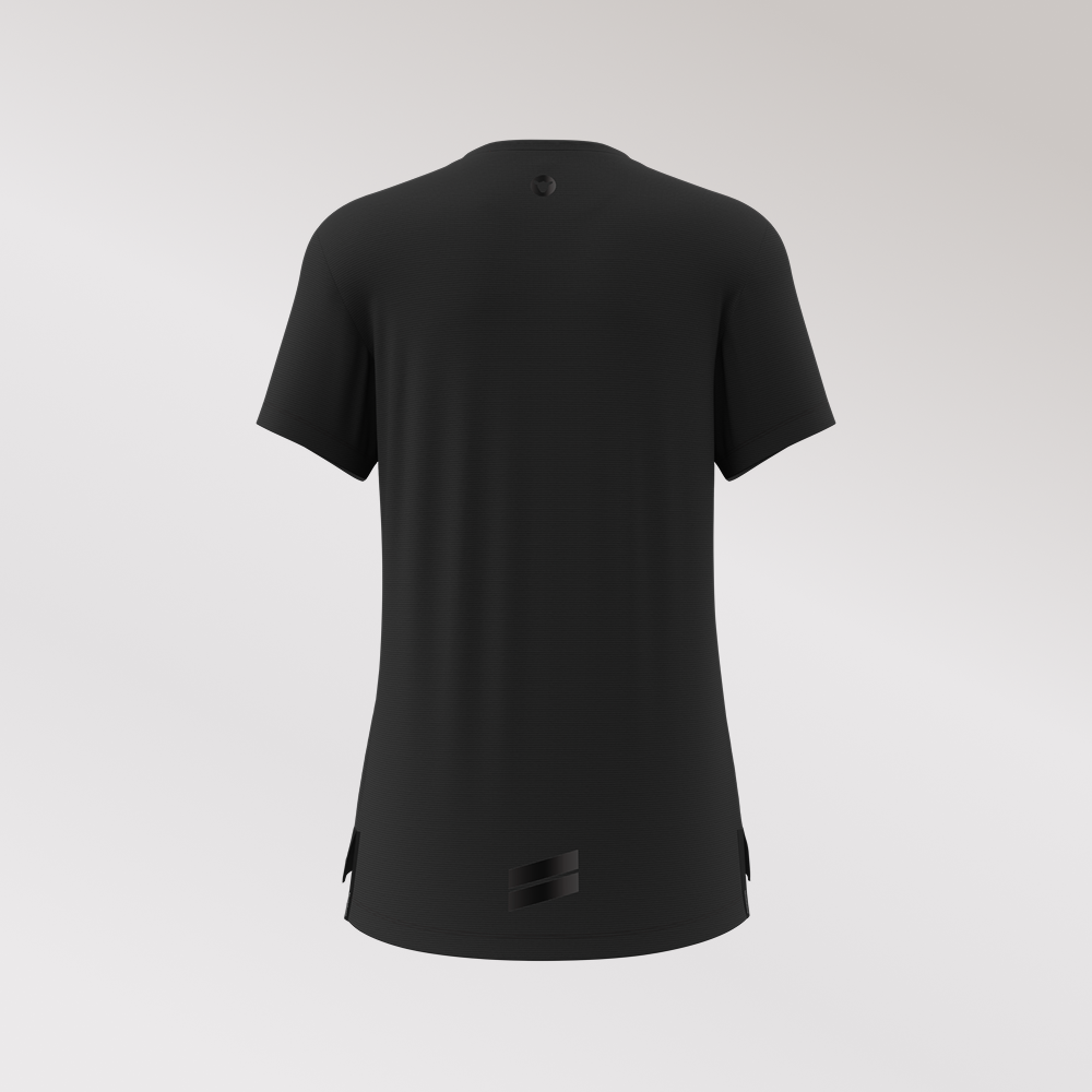 블랙쉽 드라이 반팔 티 블랙 리플렉티브 여성 | 데얼스 아웃도어 전문 플랫폼