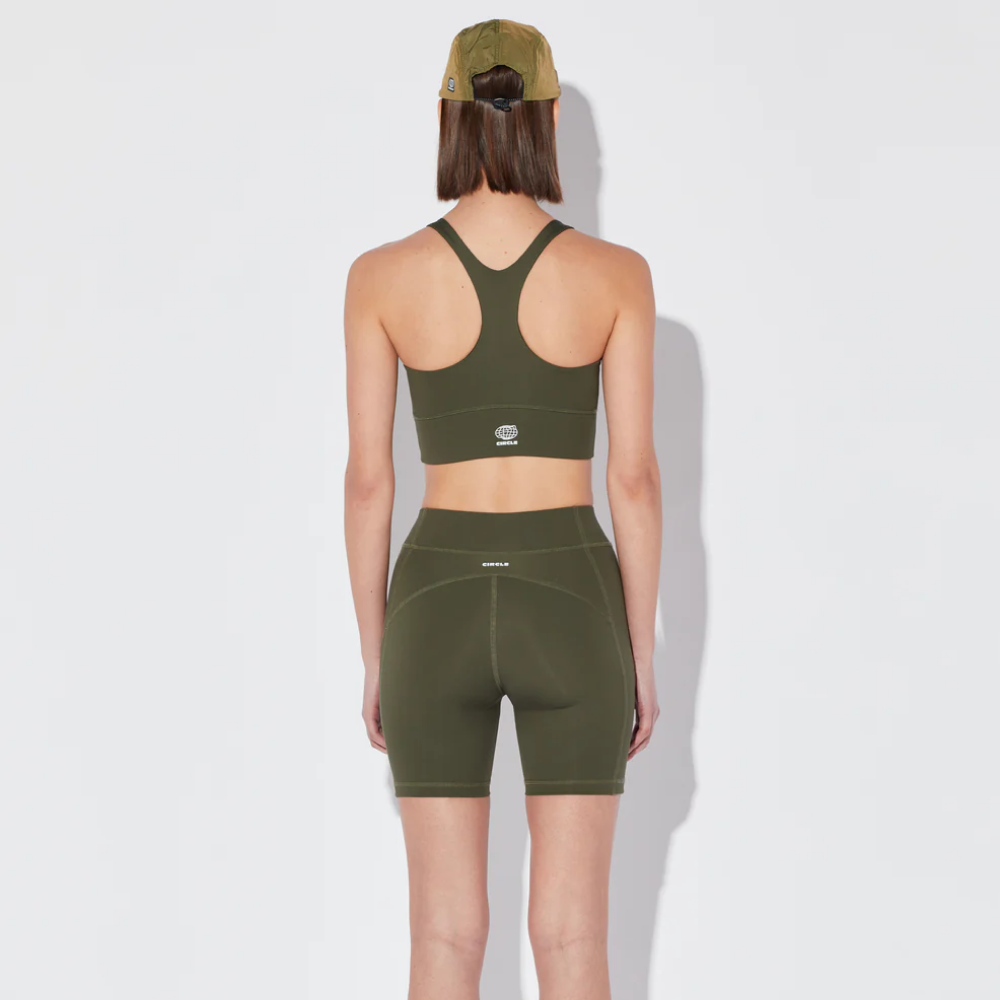써클 에센셜 레벨 업 스포츠브라 2.0 모스 그린 여성 | 데얼스 아웃도어 전문 플랫폼