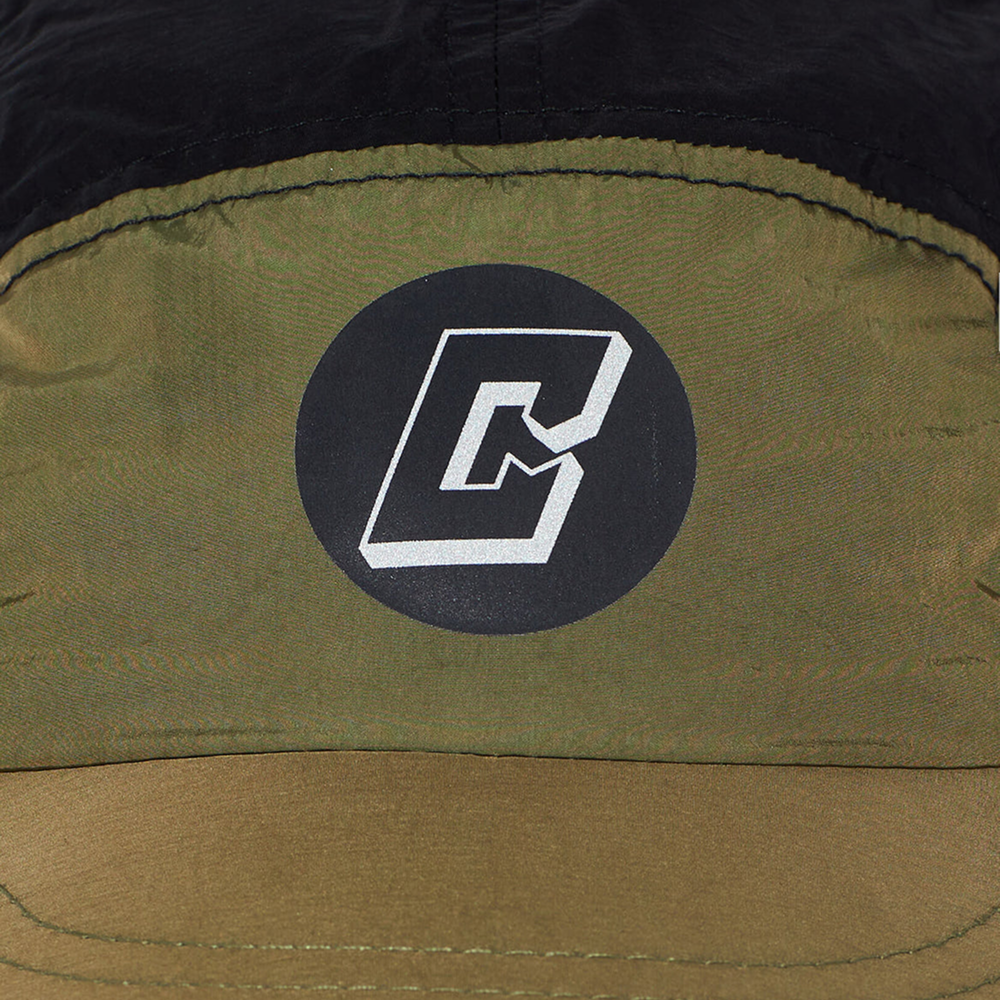써클 바이컬러 러닝 캡 모자 모스그린 오닉스블랙 공용 | 데얼스 아웃도어 전문 플랫폼