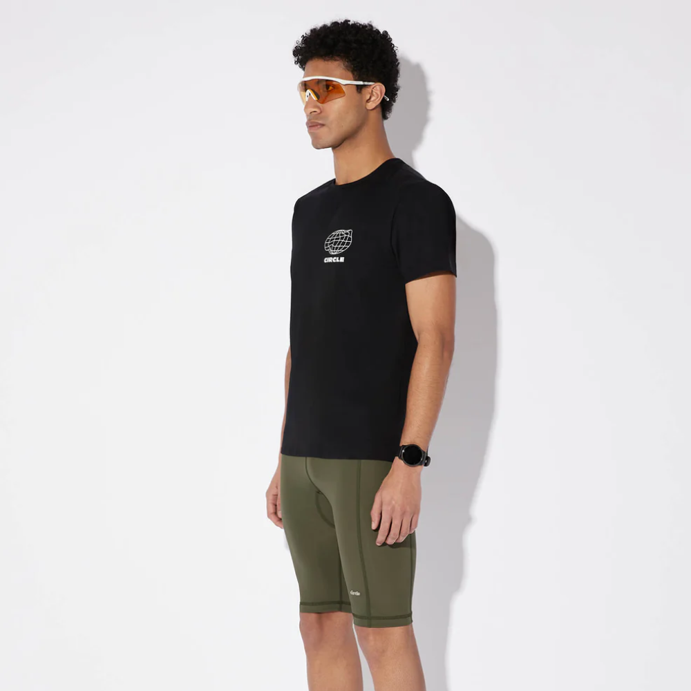 써클 에센셜 어질리티 런 반팔 티셔츠 오닉스 블랙 남성 | 데얼스 아웃도어 전문 플랫폼
