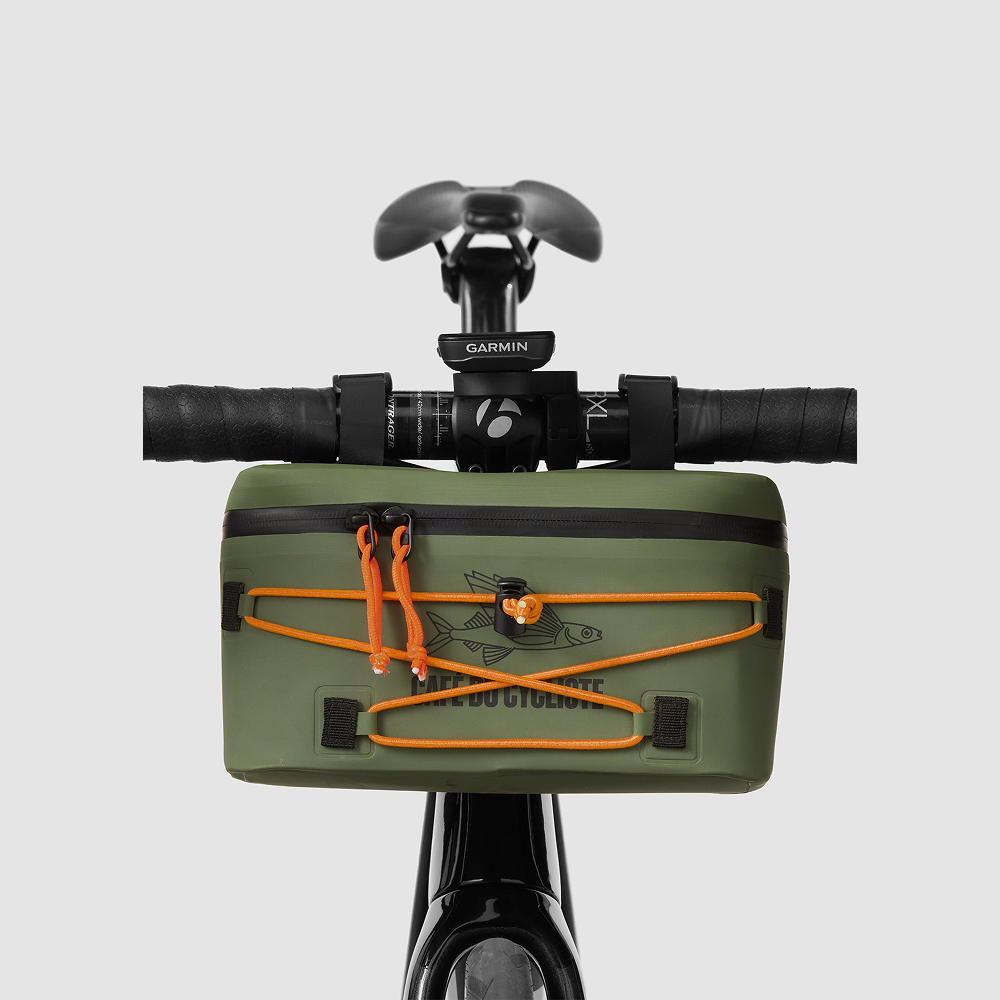 카페 드 사이클리스트 아웃랜드 자전거 핸들바 가방 카키 공용 | 데얼스 아웃도어 전문 플랫폼