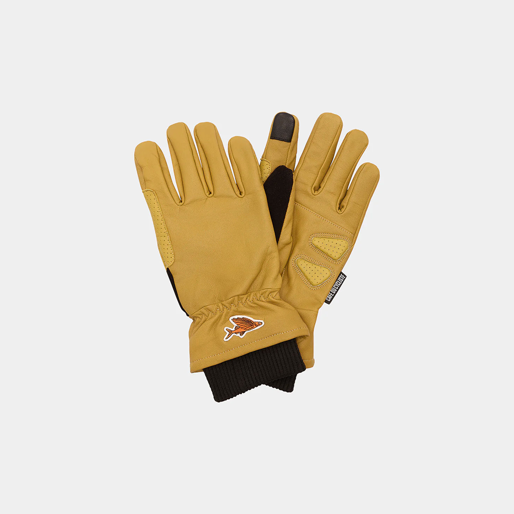 카페 드 사이클리스트 그래블 레더 장갑 아웃랜드 글러브 머스터드 공용 | 데얼스 아웃도어 전문 플랫폼