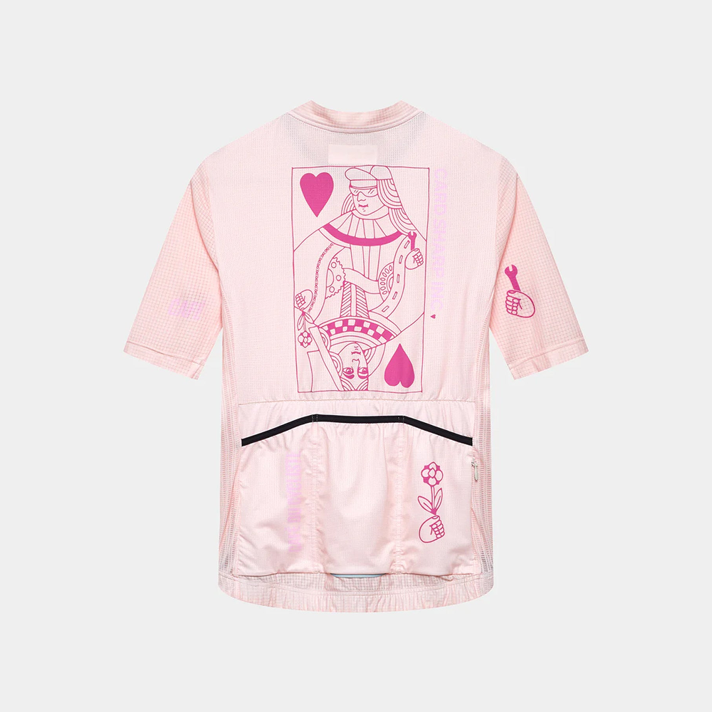 카페 드 사이클리스트 엔젤린 레이스 반팔 져지 카드 샤프 로사 여성 | 데얼스 아웃도어 전문 플랫폼