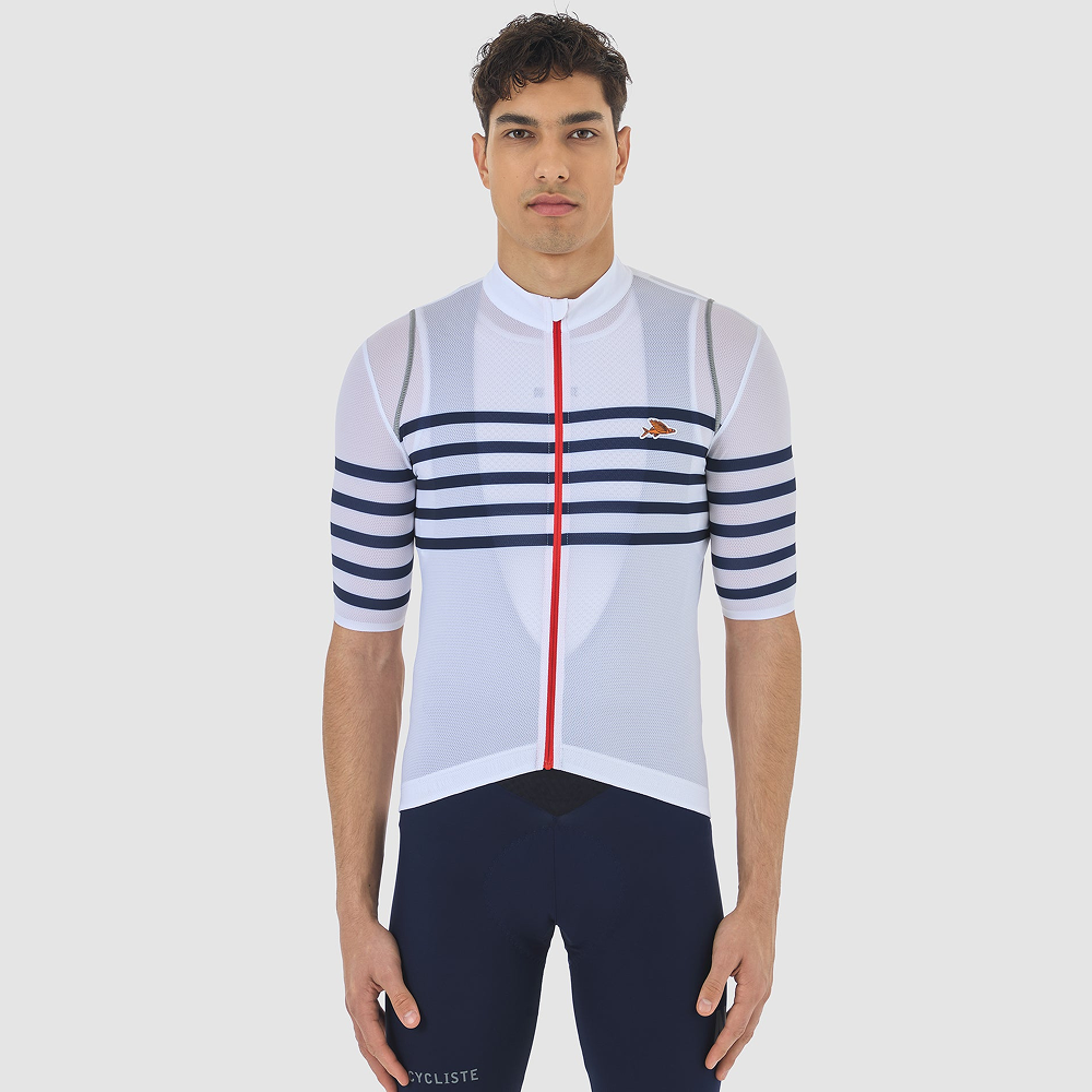 카페 드 사이클리스트 모나 아닥스 반팔 져지 클래식 화이트 남성 | 데얼스 아웃도어 전문 플랫폼