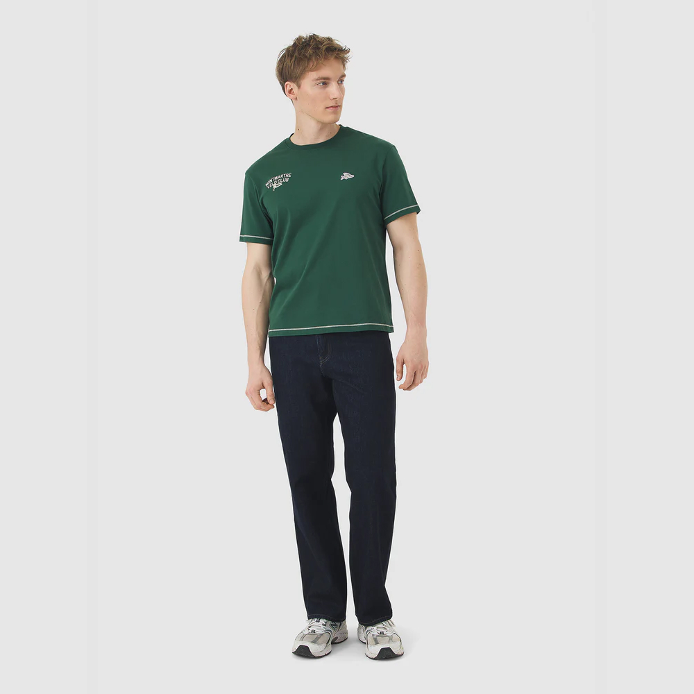 카페 드 사이클리스트 앤 MVC 익스플로어 반팔 티셔츠 다크 그린 공용 | 데얼스 아웃도어 전문 플랫폼