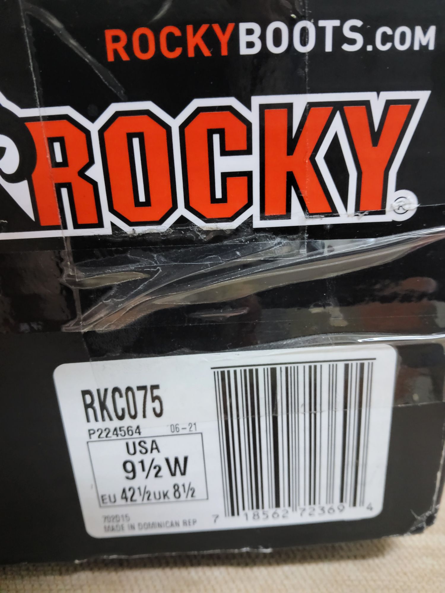 록키 RKC075 프레데터 블랙 275박스신품  | 데얼스 아웃도어 전문 플랫폼