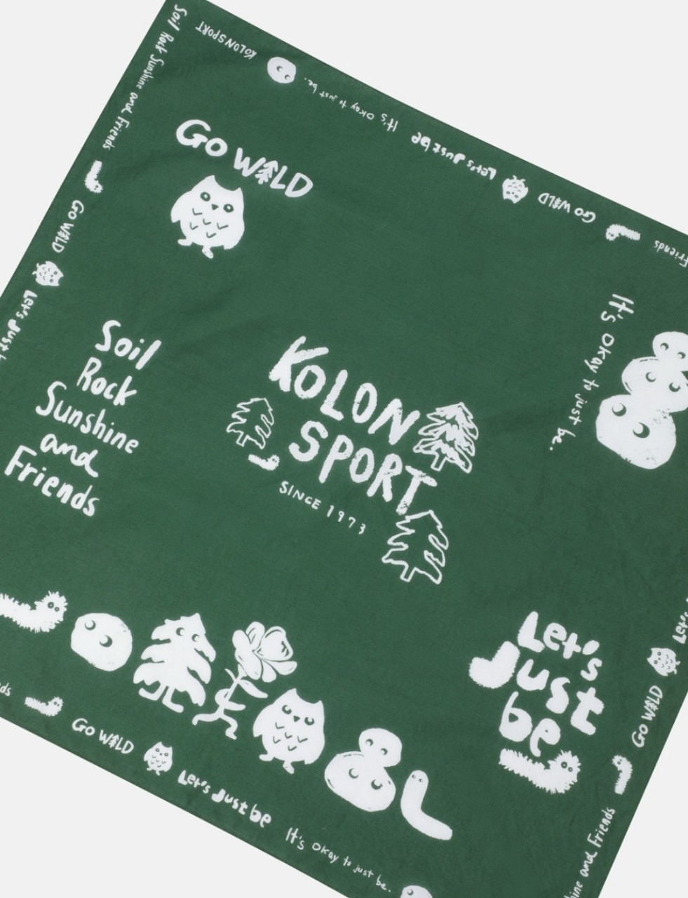 코오롱  스포츠  손수건  반다나  2장1세트 9,000원 | 데얼스 아웃도어 전문 플랫폼