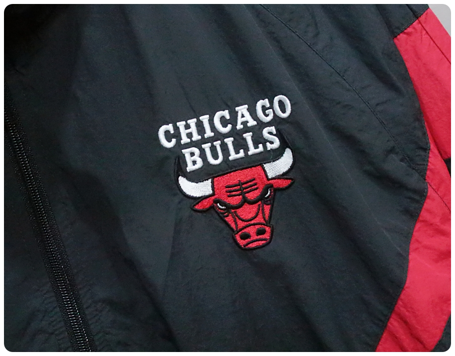 [L] NBA 시카고 불스 오버핏 바람막이 자켓 | 데얼스 아웃도어 전문 플랫폼