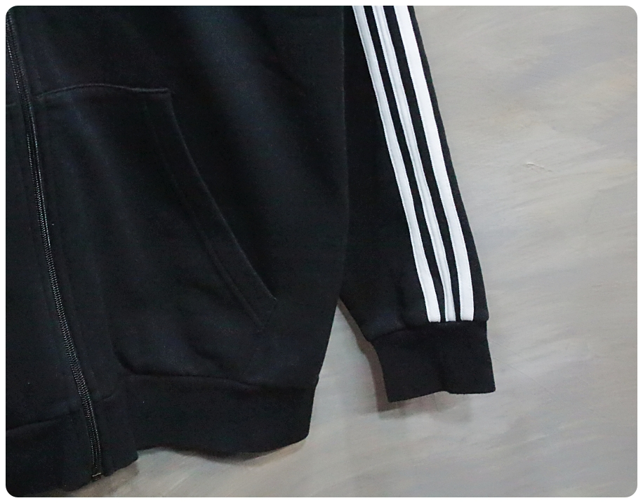 [2XL] 아디다스 오리지널 3ST 기모 후드집업 | 데얼스 아웃도어 전문 플랫폼