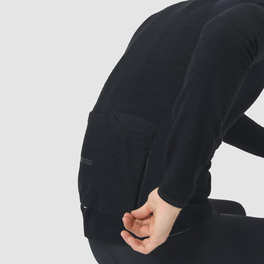 카페 드 사이클리스트 마르그리트 클래식 긴팔 져지 블랙 남성 - 데얼스 아웃도어 쇼핑