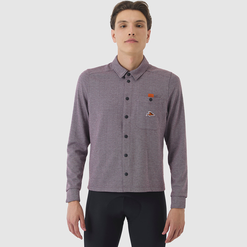 카페 드 사이클리스트 파스칼린 아웃랜드 긴팔 져지 퀘체 라이트 퍼플 공용 - 데얼스 아웃도어 쇼핑