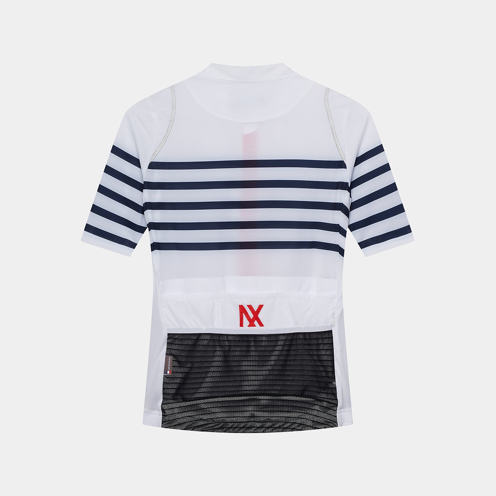 카페 드 사이클리스트 모나 아닥스 반팔 져지 클래식 화이트 여성 - 데얼스 아웃도어 쇼핑