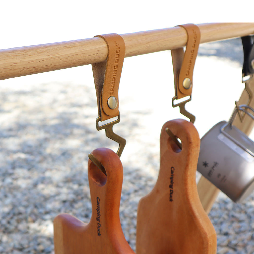 [캠핑덕] 인디언 행어 철제 가죽 고리 | 데얼스 아웃도어 전문 플랫폼