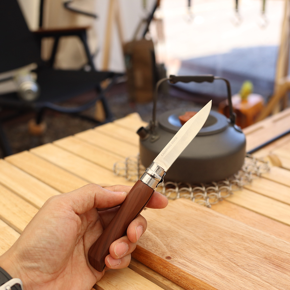 [캠핑덕] 캠핑칼 접이식 다용도 폴딩 나이프 휴대용 백패킹 피크닉 | 데얼스 아웃도어 전문 플랫폼