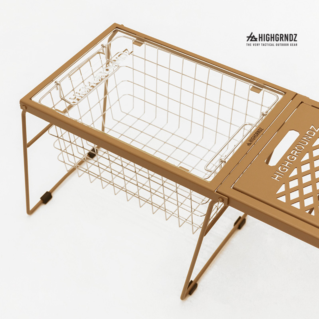 하이그라운즈 사이드 IGT 테이블 바스켓 스탠드 세트 | 데얼스 아웃도어 전문 플랫폼
