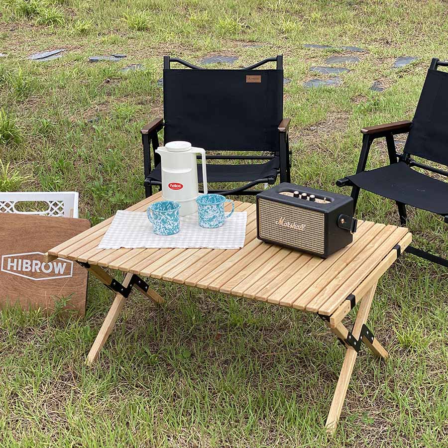 [캠핑덕] 우드롤테이블 중형 | 데얼스 아웃도어 전문 플랫폼