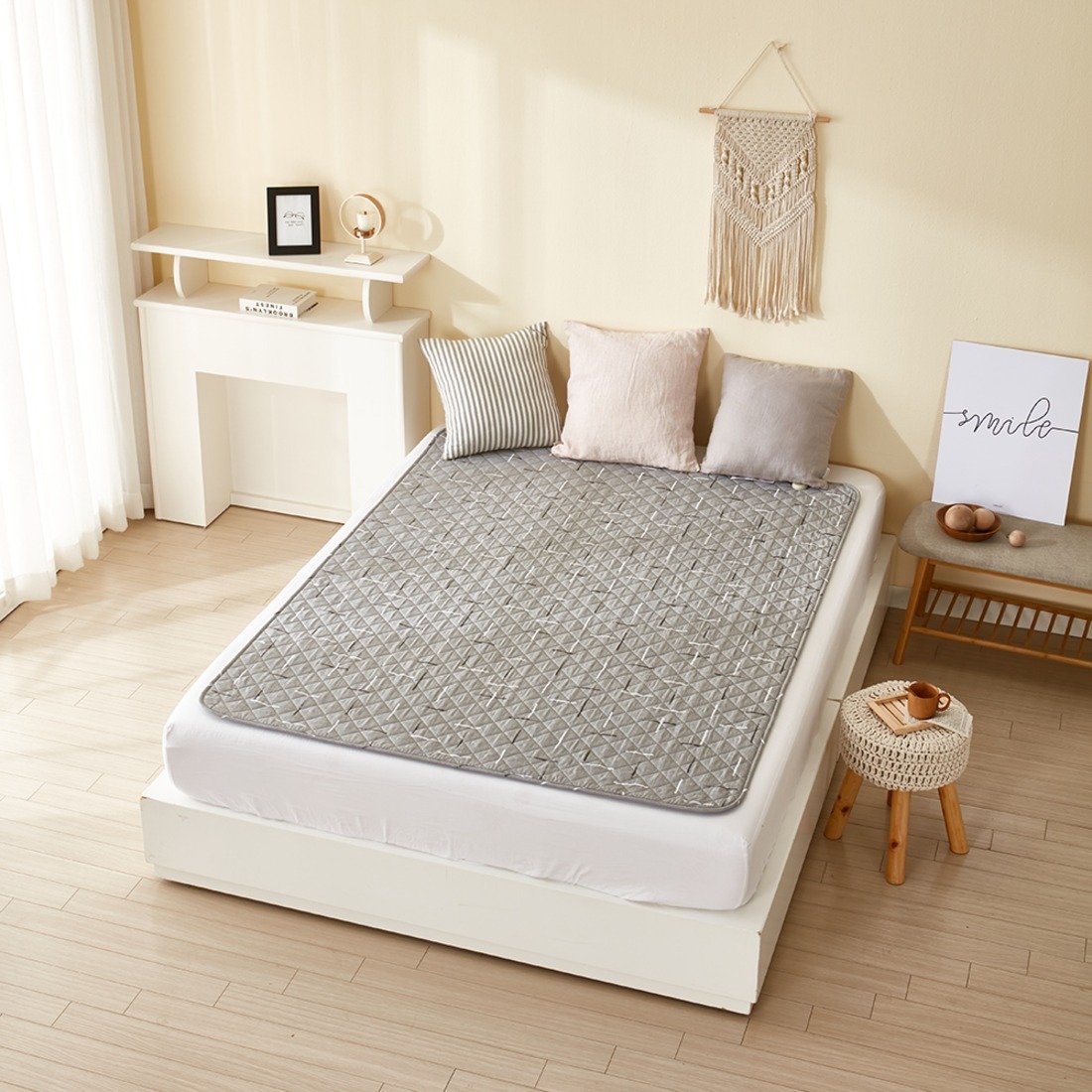 [캠핑덕] EMF 탄소 카본 전기매트 전기장판 라인패턴 분리난방 150x200 | 데얼스 아웃도어 전문 플랫폼