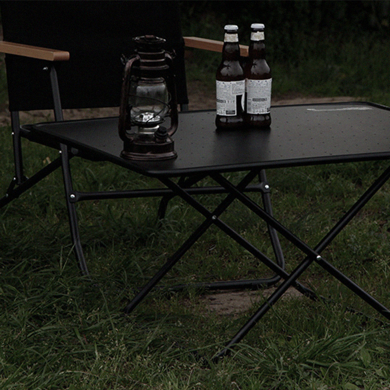 KEEP 택티컬 크로스 접이식 높이 조절 캠핑 테이블 | 데얼스 아웃도어 전문 플랫폼