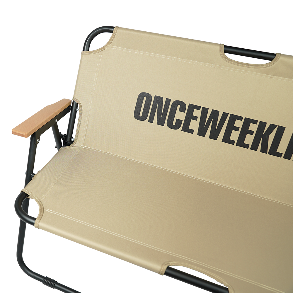원스위크라이프 2인용 캠핑 의자 벤치 OCH0211 BEIGE | 데얼스 아웃도어 전문 플랫폼
