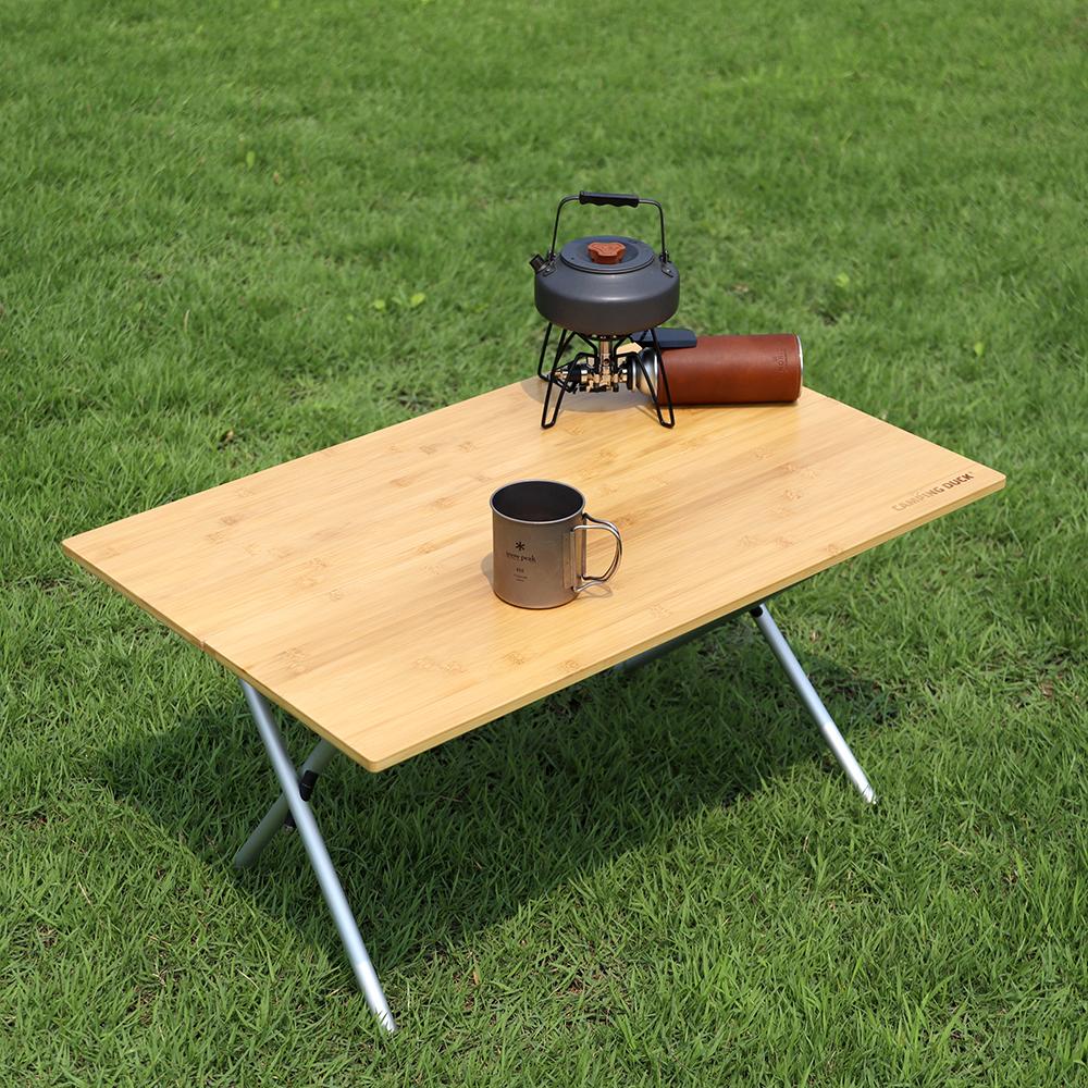 [캠핑덕]  원액션 뱀부 테이블 캠핑 | 데얼스 아웃도어 전문 플랫폼