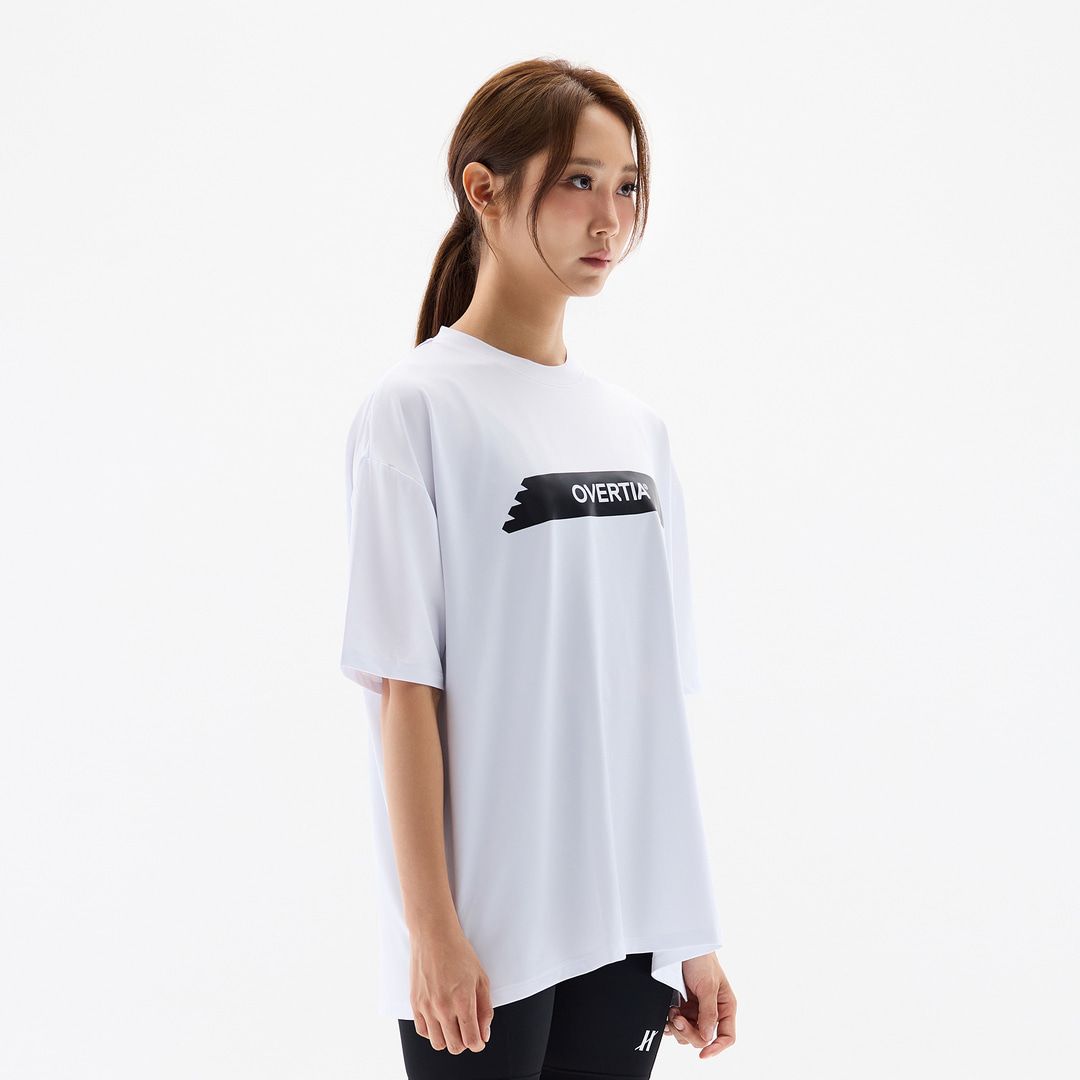 오버셔 스포츠 기능성 블랙 하이라이트 공용 반팔티 | 데얼스 아웃도어 전문 플랫폼