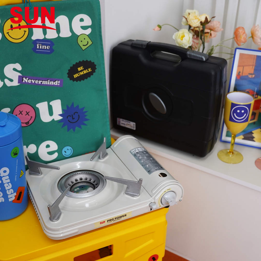 썬연료 휴대용 가스버너 캠핑 버너 화이트 | 데얼스 아웃도어 전문 플랫폼