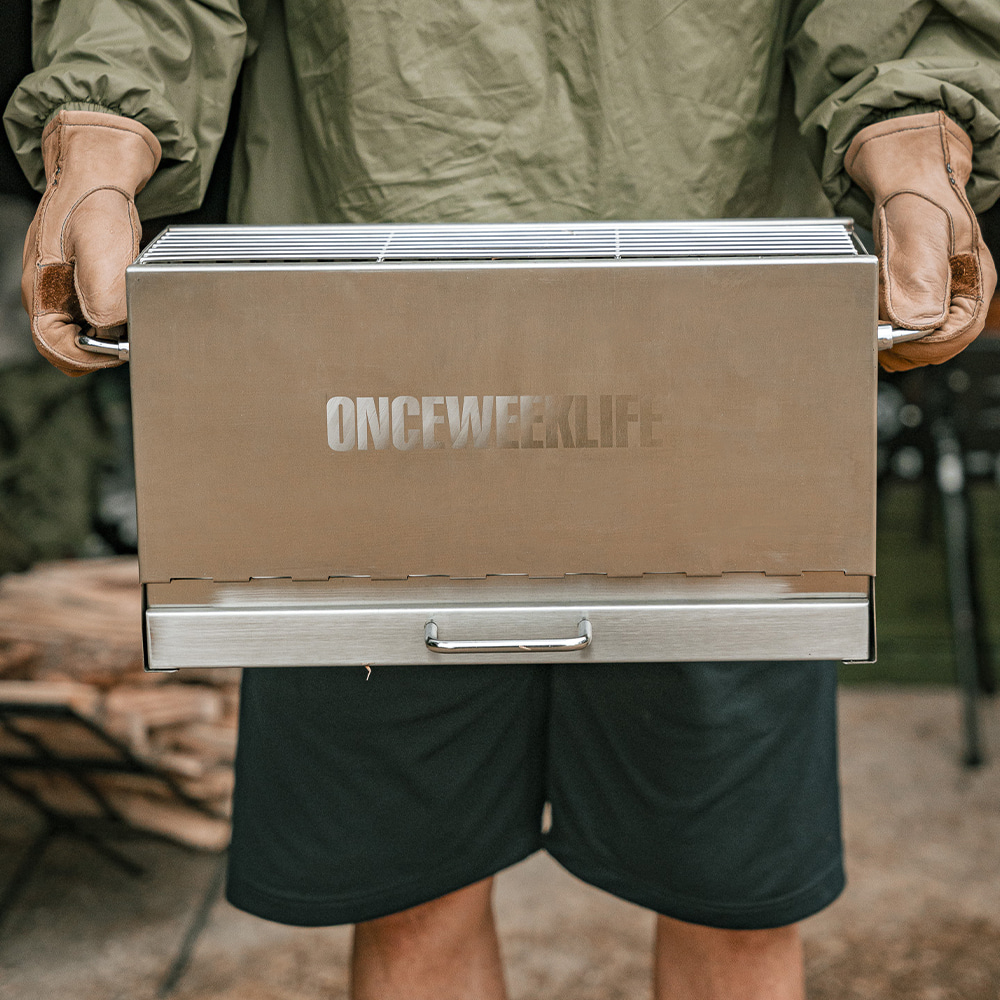 원스위크라이프 이중연소 화로대 대형 OBQ0221 | 데얼스 아웃도어 전문 플랫폼