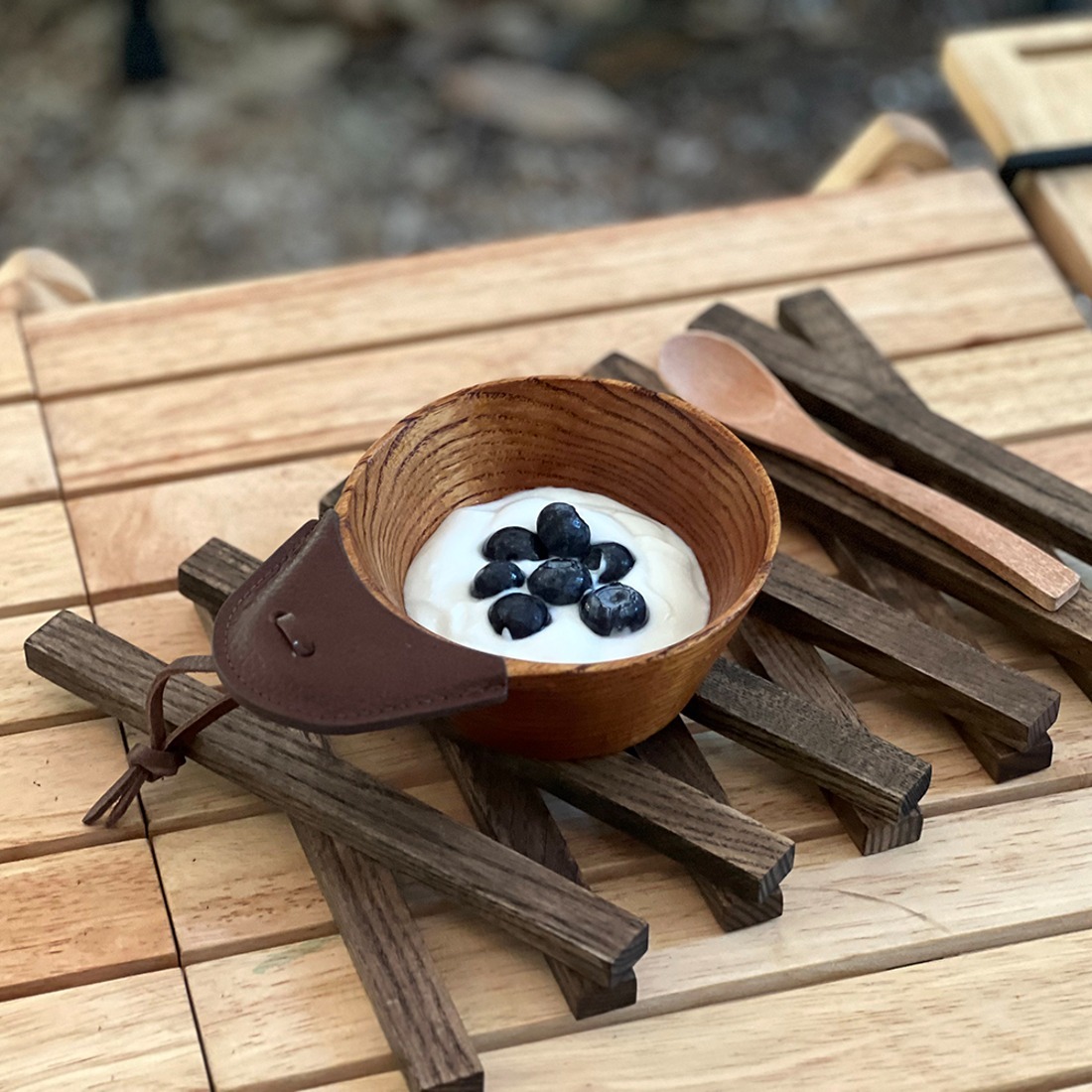 [캠핑덕] 레더 핸들 애쉬 우드 시에라컵 | 데얼스 아웃도어 전문 플랫폼