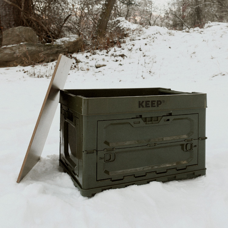 KEEP 멀티 오픈 폴딩 박스 60L | 데얼스 아웃도어 전문 플랫폼