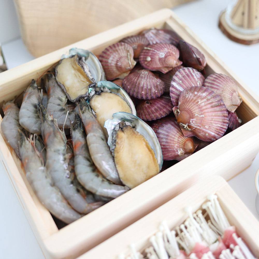 [캠핑덕] 편백나무 찜기 2단 3단 | 데얼스 아웃도어 전문 플랫폼