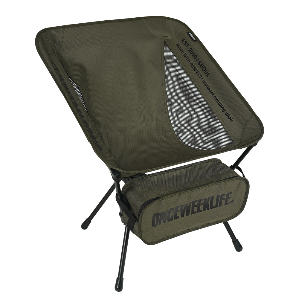 원스위크라이프 휴대용 백패킹 경량 체어 OCH0268 KHAKI | 데얼스 아웃도어 전문 플랫폼