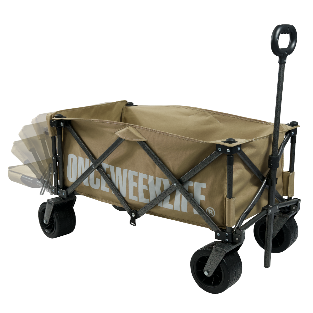 원스위크라이프 헤비듀티 뒷문 개방 오픈형 캠핑 웨건 OWA0281 | 데얼스 아웃도어 전문 플랫폼