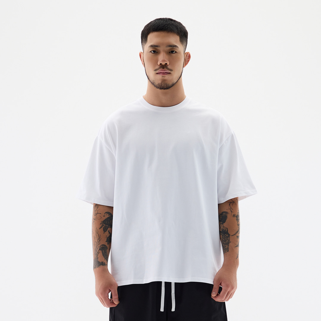 오버셔 라이프 스마일 반팔티 화이트 | 데얼스 아웃도어 전문 플랫폼